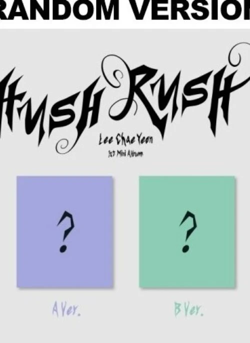 LEE CHAE YEON 1st Mini Album – HUSH RUSH | Random version