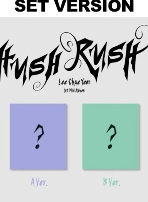 LEE CHAE YEON 1st Mini Album – HUSH RUSH | Set version