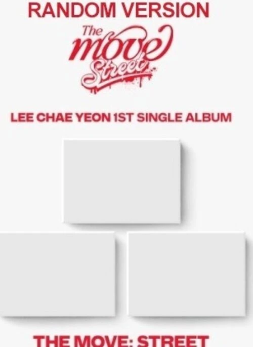 LEE CHAE YEON 1st Single Album – The Move: Street | POCA Album, Random version