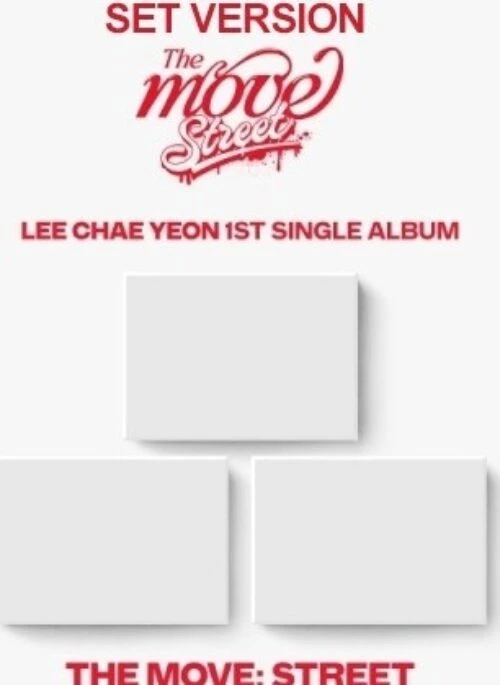 LEE CHAE YEON 1st Single Album – The Move: Street | POCA, Set version