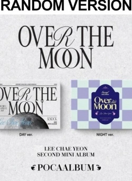 LEE CHAE YEON 2nd Mini Album – Over The Moon | POCA Album, Random version