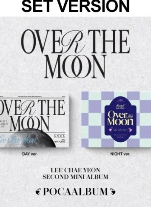 LEE CHAE YEON 2nd Mini Album – Over The Moon | POCA Album, Set version