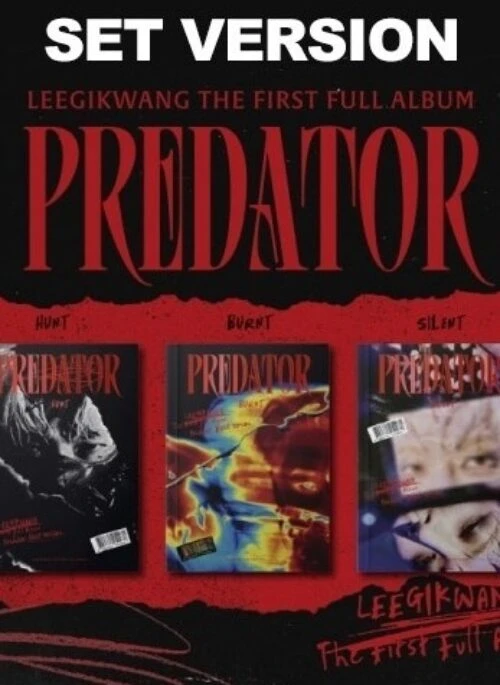 LEE GI KWANG 1st Album – Predator | Set version