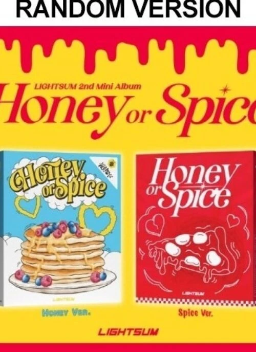 LIGHTSUM 2nd Mini Album – Honey or Spice | Random version