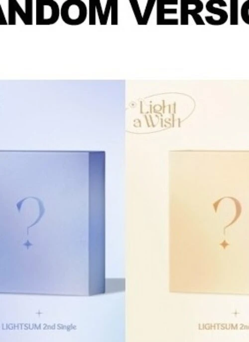 LIGHTSUM 2nd Single Album – Light a Wish | Random version