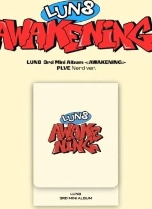 LUN8 3rd Mini Album – AWAKENING | PLVE, Nerd version