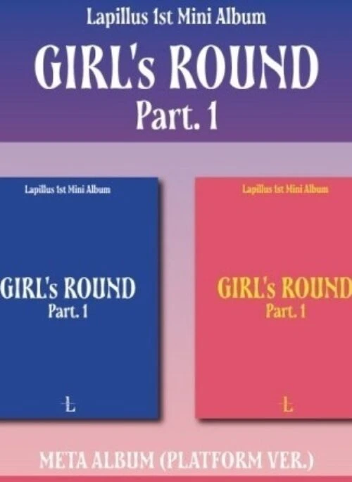 Lapillus 1st Mini Album – GIRL’s ROUND Part. 1 | Platform, Random version