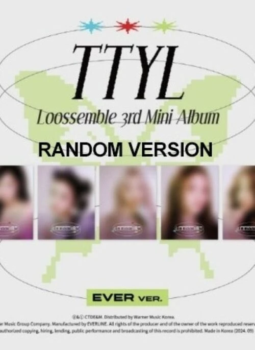 Loossemble 3rd Mini Album – TTYL | EVER Music Album, Random version