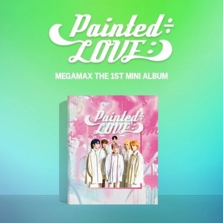 MEGAMAX 1st Mini Album - Painted÷LOVE: | Pink version - Fashion Chingu