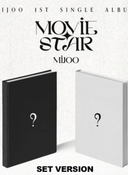 MIJOO 1st Single Album – Movie Star | Set version