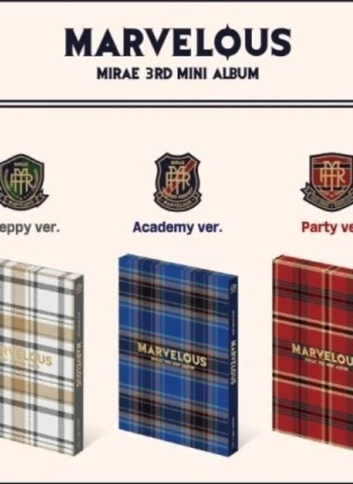 MIRAE 3rd Mini Album – Marvelous | Set version