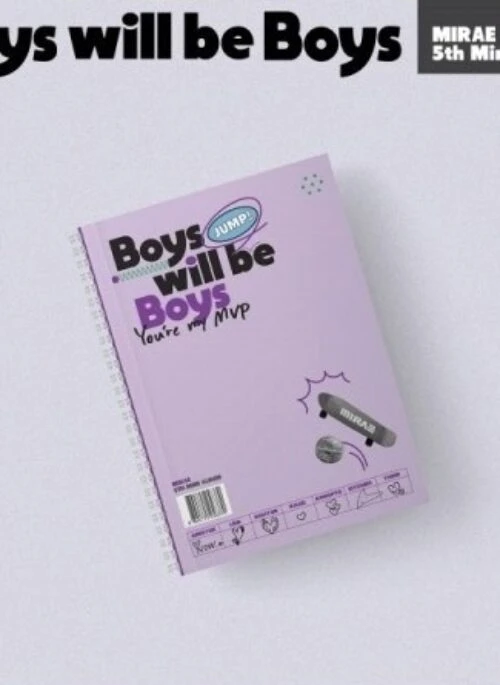 MIRAE 5th Mini Album – Boys will be Boys | MVP version