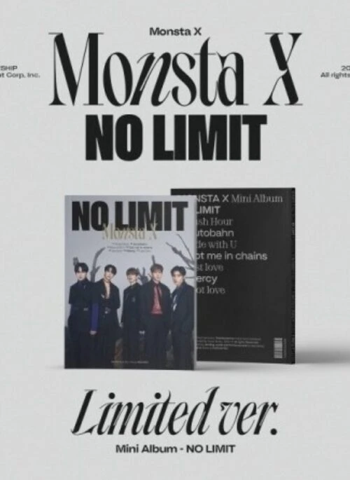 MONSTA X 10th Mini Album – NO LIMIT | Limited version