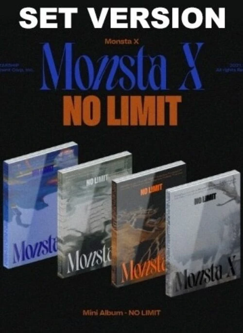 MONSTA X 10th Mini Album – NO LIMIT | Set version