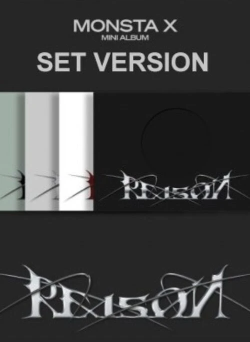 MONSTA X 12th Mini Album – REASON | Set version