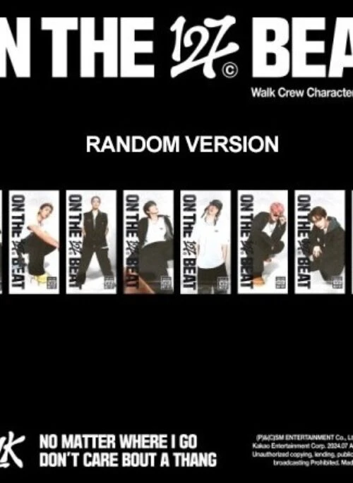 NCT 127 6th Full Album – WALK | Random version, Walk Crew Character Card version