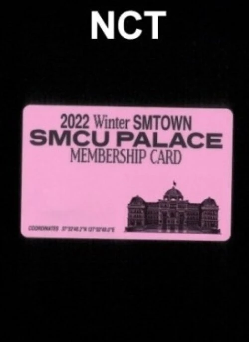 NCT – 2022 WINTER SMTOWN: SMCU PALACE | Smart Album, Membership Card version