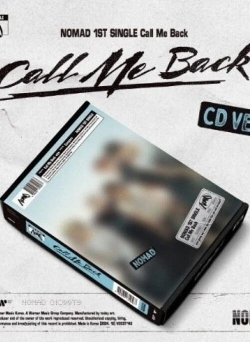 NOMAD 1st Single Album – Call Me Back | CD version