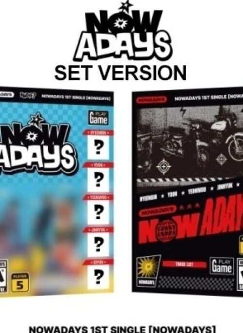 NOWADAYS 1st Single Album – NOWADAYS | Set version