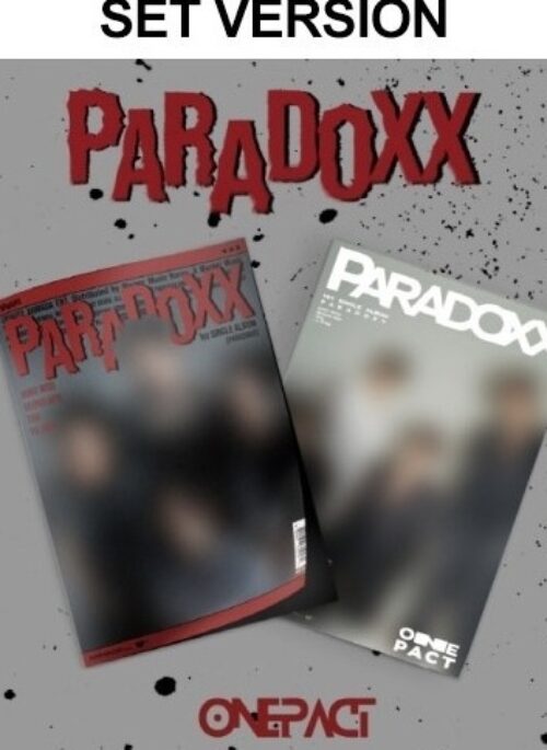 ONE PACT 1st Single Album – PARADOXX | Set version