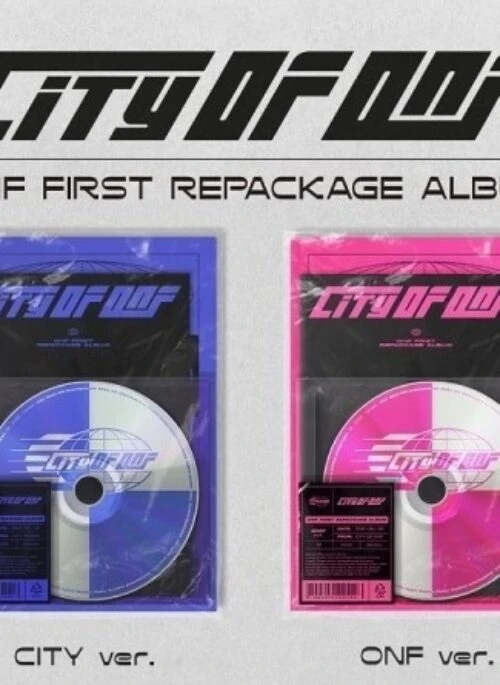 ONF 1st Repackage Album – CITY OF ONF | Set version