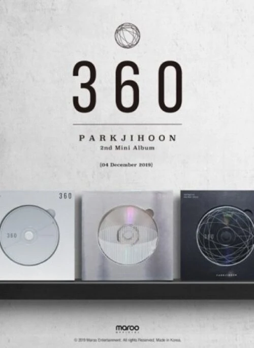 PARK JIHOON 2nd Mini Album – 360 | Random version