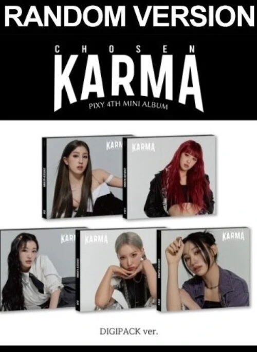 PIXY 4th Mini Album – CHOSEN KARMA | Digipack, Random version