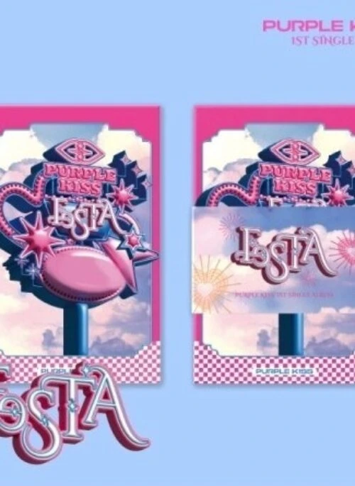 PURPLE KISS 1st Single Album – FESTA | POCA Album