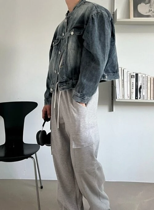 Premium Short Denim Jacket Trendy Style