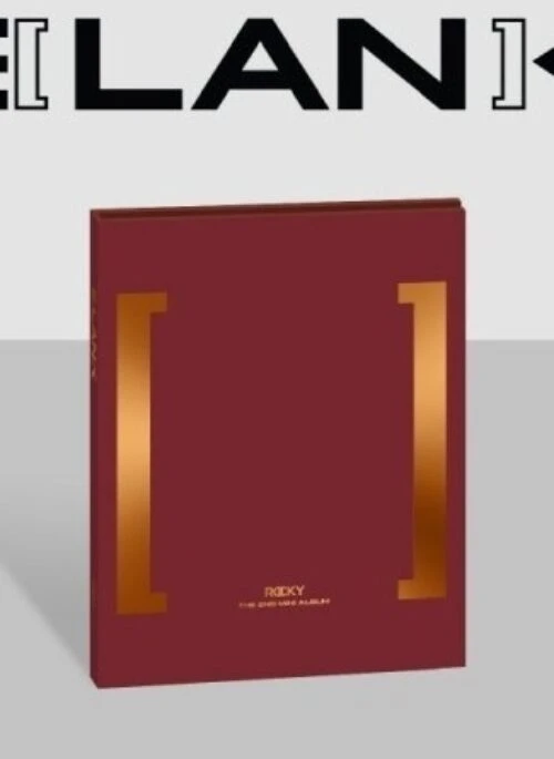 ROCKY 2nd Mini Album – BLANK | Burgundy version