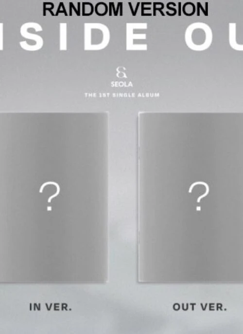 SEOLA 1st Single Album – INSIDE OUT | Random version