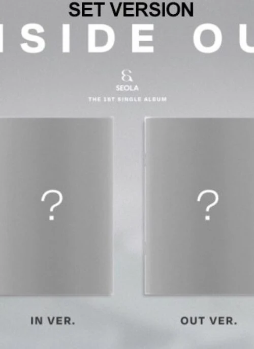 SEOLA 1st Single Album – INSIDE OUT | Set version