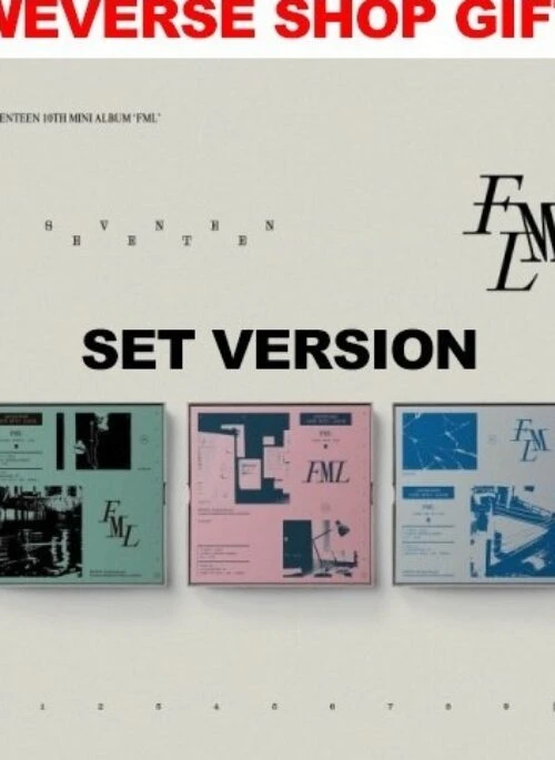 SEVENTEEN 10th Mini Album – FML | Weverse Shop Gift, Set version