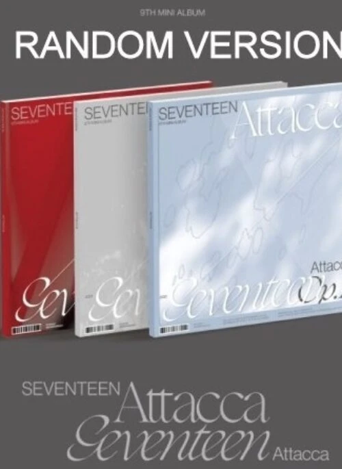 SEVENTEEN 9th Mini Album – Attacca | Random version