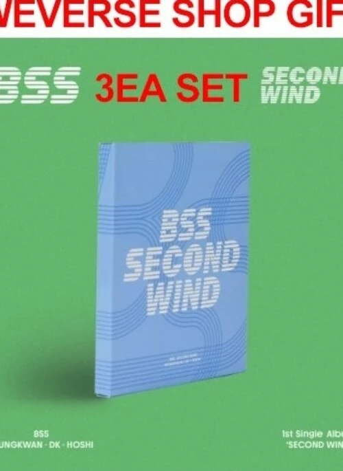 SEVENTEEN BSS 1st Single Album – SECOND WIND | Weverse Shop Gift, Set version