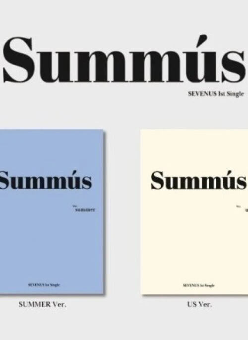 SEVENUS 1st Single Album – SUMMUS | Set version