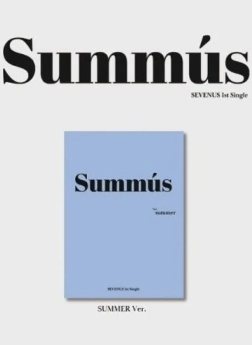 SEVENUS 1st Single Album – SUMMUS | Summer version