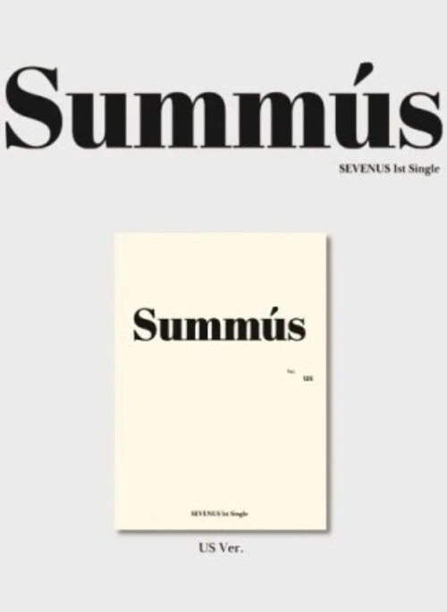 SEVENUS 1st Single Album – SUMMUS | Us version