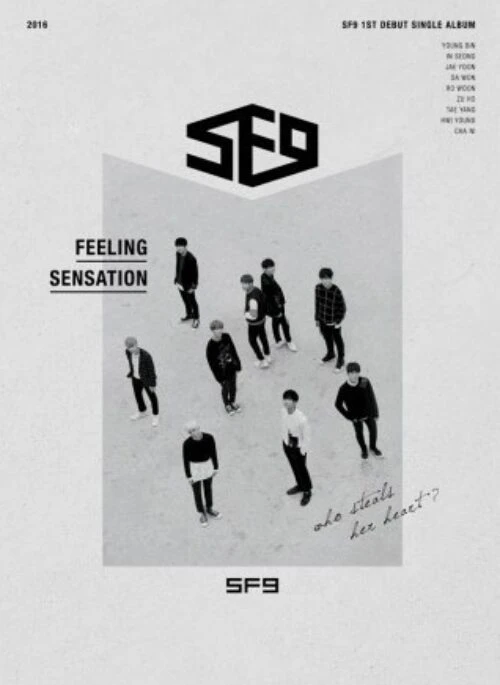 SF9 1st Single Album – FEELING SENSATION