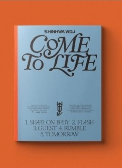 SHINHWA WDJ 1st Mini Album – Come To Life