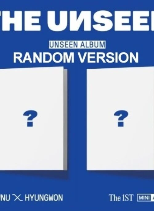 SHOWNU X HYUNGWON 1st Mini Album – THE UNSEEN | Random version