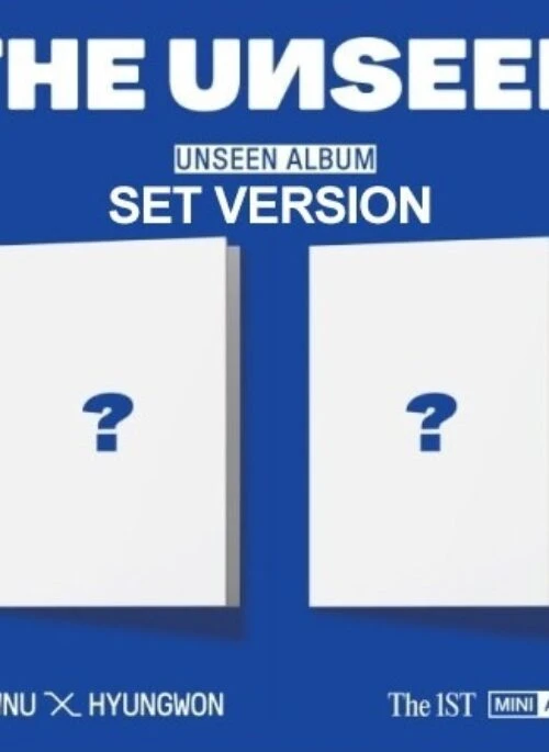 SHOWNU X HYUNGWON 1st Mini Album – THE UNSEEN | Set version