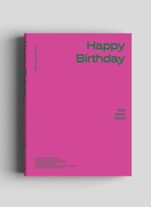 SON DONG WOON 2nd Mini Album – Happy Birthday | Cloud version