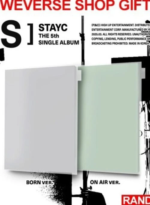 STAYC 5th Single Album – S | Weverse Shop Gift, Random version