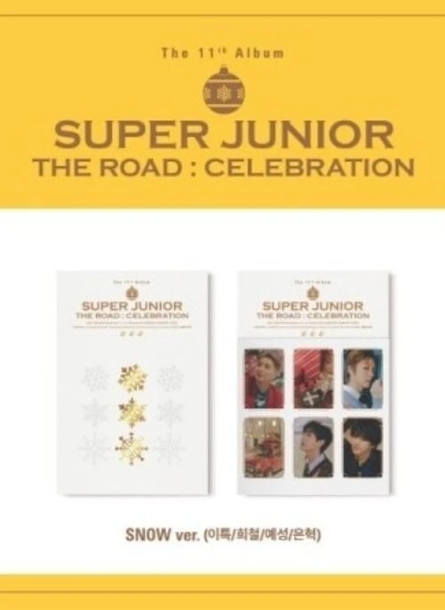 SUPER JUNIOR 11th Full Album – The Road: Celebration | Snow version