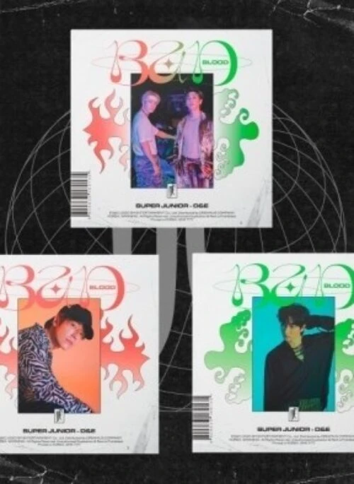 SUPER JUNIOR D & E 4th Mini Album – BAD BLOOD | Random version