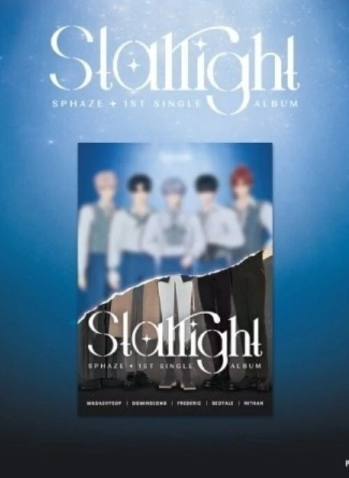 Sphaze 1st Single Album – Starlight | POCA Album