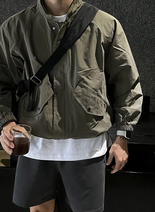 Stylish Utility Jacket Trendy Sun Protection Outerwear