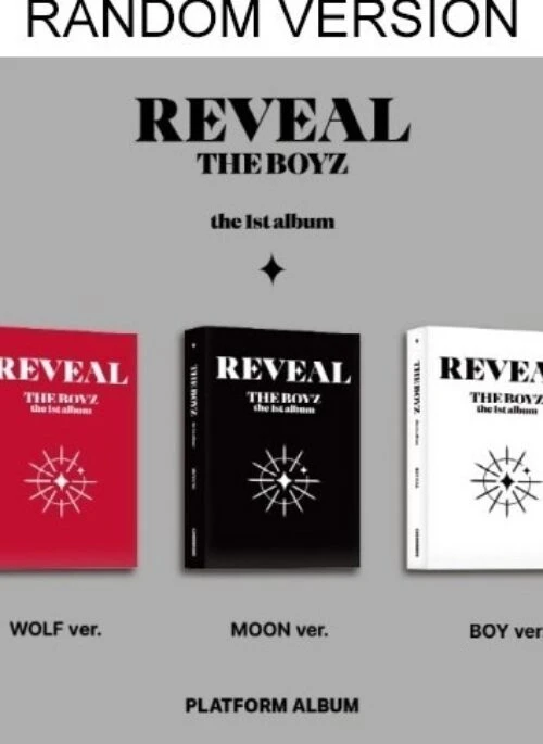 THE BOYZ 1st Album – REVEAL | Platform, Random version