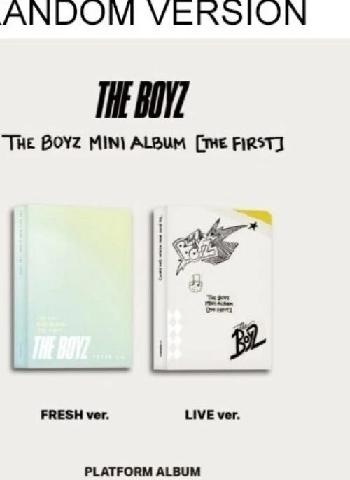 THE BOYZ 1st Mini Album – THE FIRST | Platform, Random version